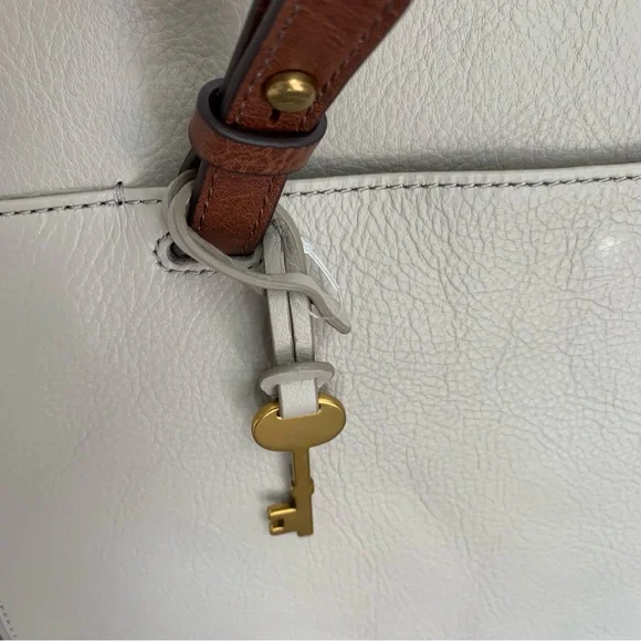 Fossil Leather Rachel Tote in Graystone - Picture 5 of 16